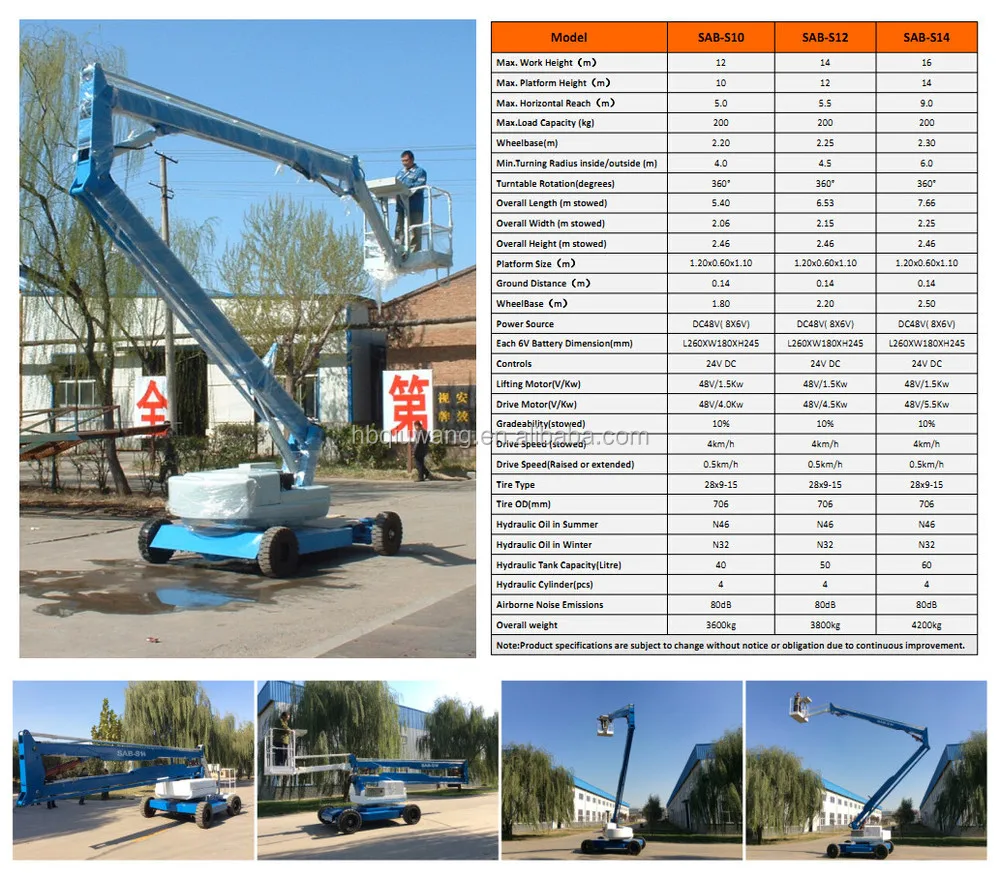 Self Propelled Small Articulated Window Cleaning Lift Buy Window