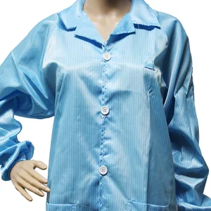 ESD Uniform Cotton smocks, ESD T/C Cotton, polyester Working Clothing ESD Uniform Cotton smocks, ESD T/C Cotton, polyester Working Clothing