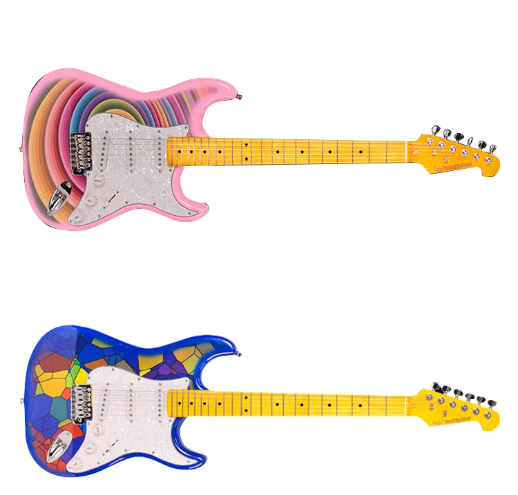 Bullfighter factory OEM high quality best price wholesale guitar kits Chinese electric guitar with high quality guitar strings