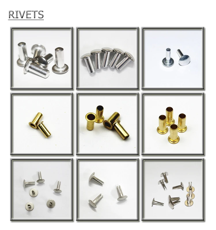 rivets and eyelets