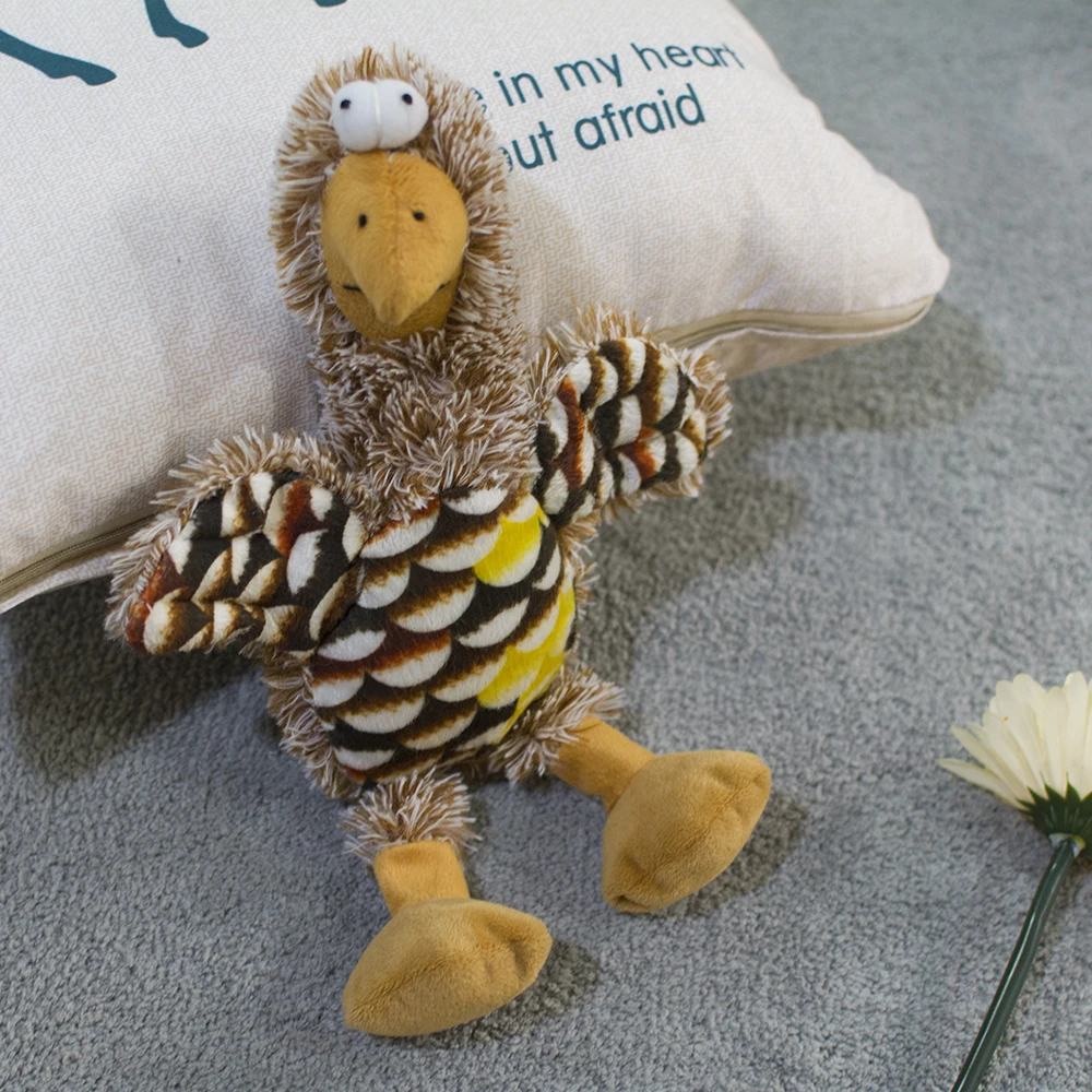 China Manufacturer Wholesale Cute Custom Stuffed Squeaked Chew Plush