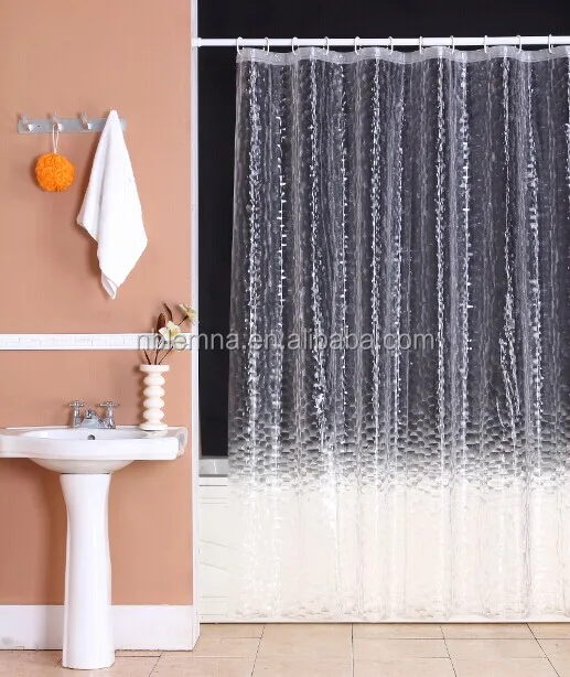 Peva/eva New Design Transparent Shower Curtain/home Goods/bathroom ... Peva/eva New Design Transparent Shower Curtain/home Goods/bathroom ...
