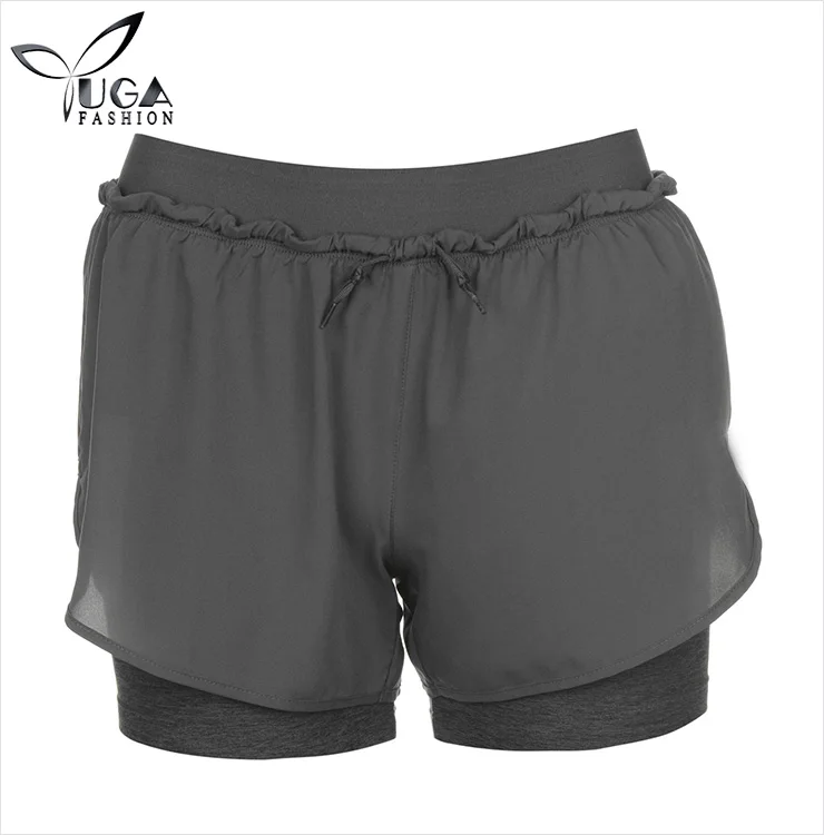 drawstring running shorts