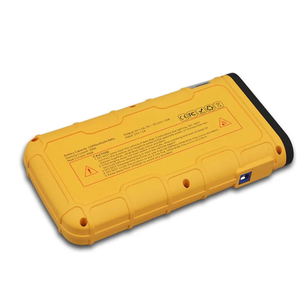 Carku Mini Mobile 13000mah 600amp Snap On Jump Starter Battery Booster