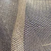 China factory sales polyester knitted stretch gold metallic mesh fabric High Quality Gold Metallic Mesh Fabric