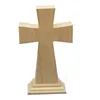 Wholesale customized color stand wood cross