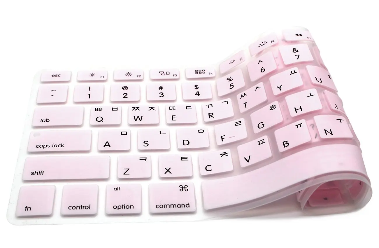 korean keyboard cover macbook pro