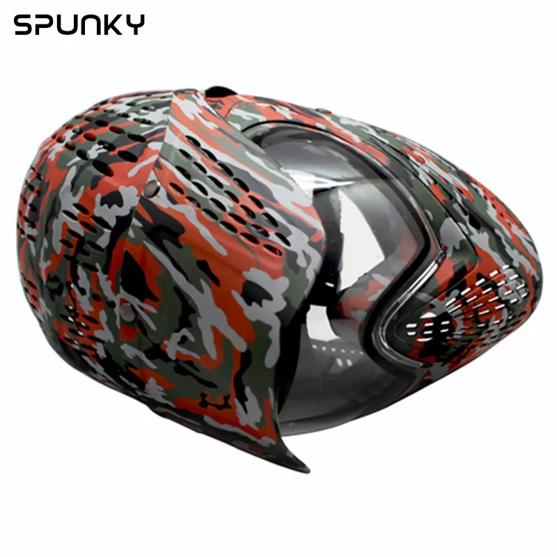 Full Head Cover Airsoft Mask Paintball Mask Goggle With Dye I4 Thermal Lens Buy Airsoft Mask