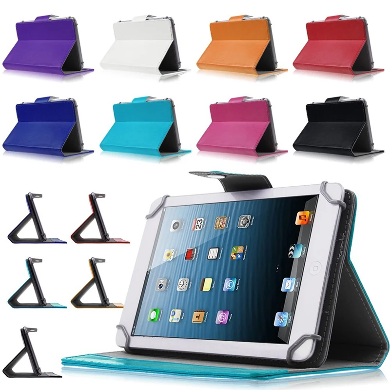 10 Inch Case Leather Case Stand Cover For Universal Android Tablet Pc