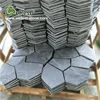Popular Irregular Shape Black Slate Mesh Paving Stone for Patio