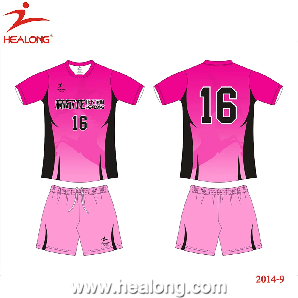 Healong Pabrik Cepat Kering Desain Kustom Mens Voli Jersey Buy