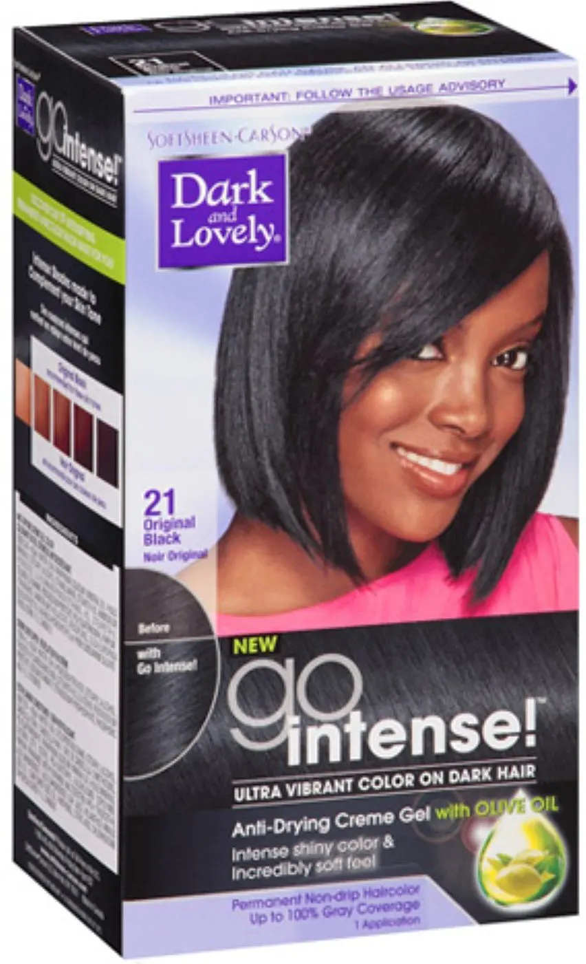 Buy Dark And Lovely Go Intense Hair Color Spicy Red 1 Kit In Cheap