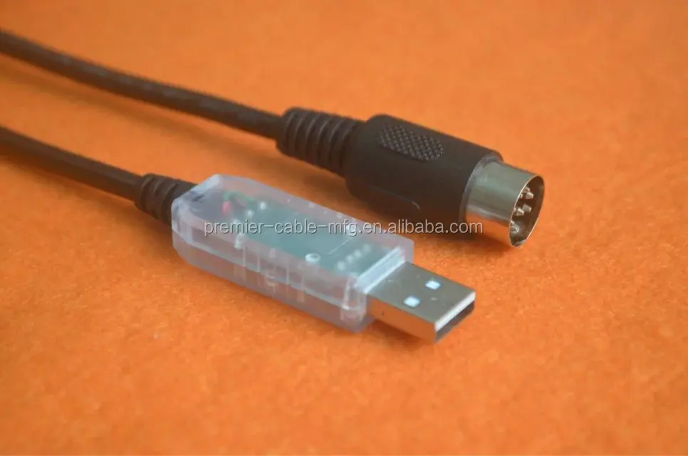 Usb To Rs232 Mini Din 6p 1.8m With Fdti Chip Buy Usb To Rs232 Mini