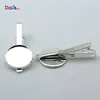 Beadsnice ID 23035 brass jewelry finding DIY 18mm bezel setting length 54mm sold by PC tie clip cufflink set