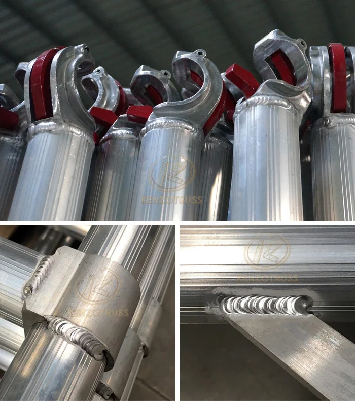 Outdoor aluminium scaffolding tower material for sale 