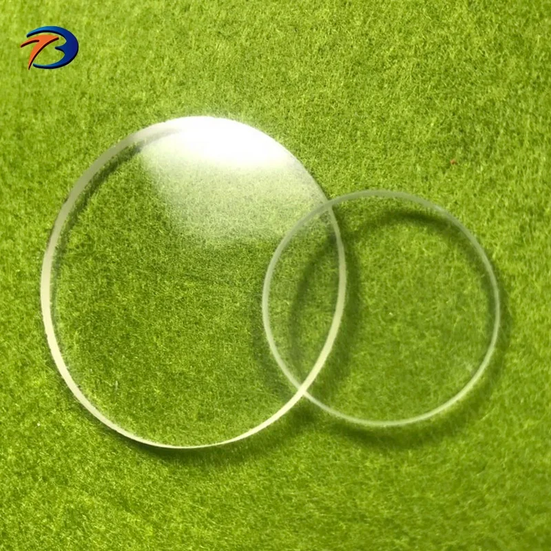 OEM optical laser cutting blank glass sapphire window