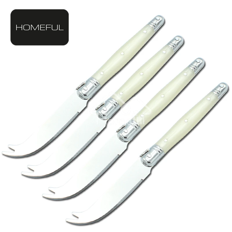 Laguiole Cheese Knife With Ivory Color Plastic Handle Buy Stainless