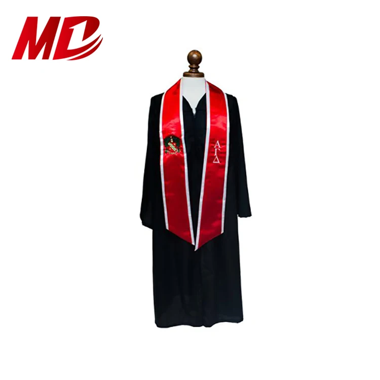 Graduation Honor Stoles Angled Cut and Trim