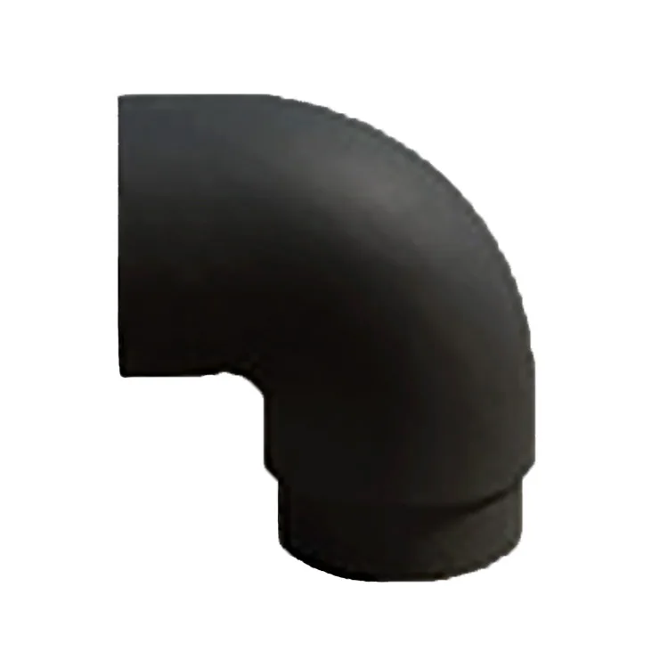 Cheap 5 Inch Cast Iron Matt Black Paint Bend 90 Flue Chimney Pipe