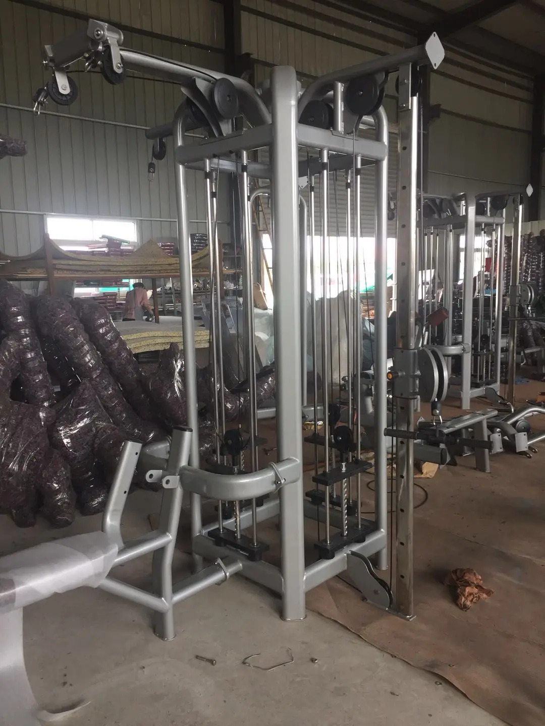 High-quality commercial 4 multi station gym fitness equipment