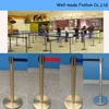 Crowd control barrier rope stand for tradeshow booth photo boothexhibition booth