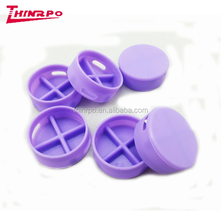 Custom Small Size Prevent Slippery Curtain Rod Rubber End Caps For