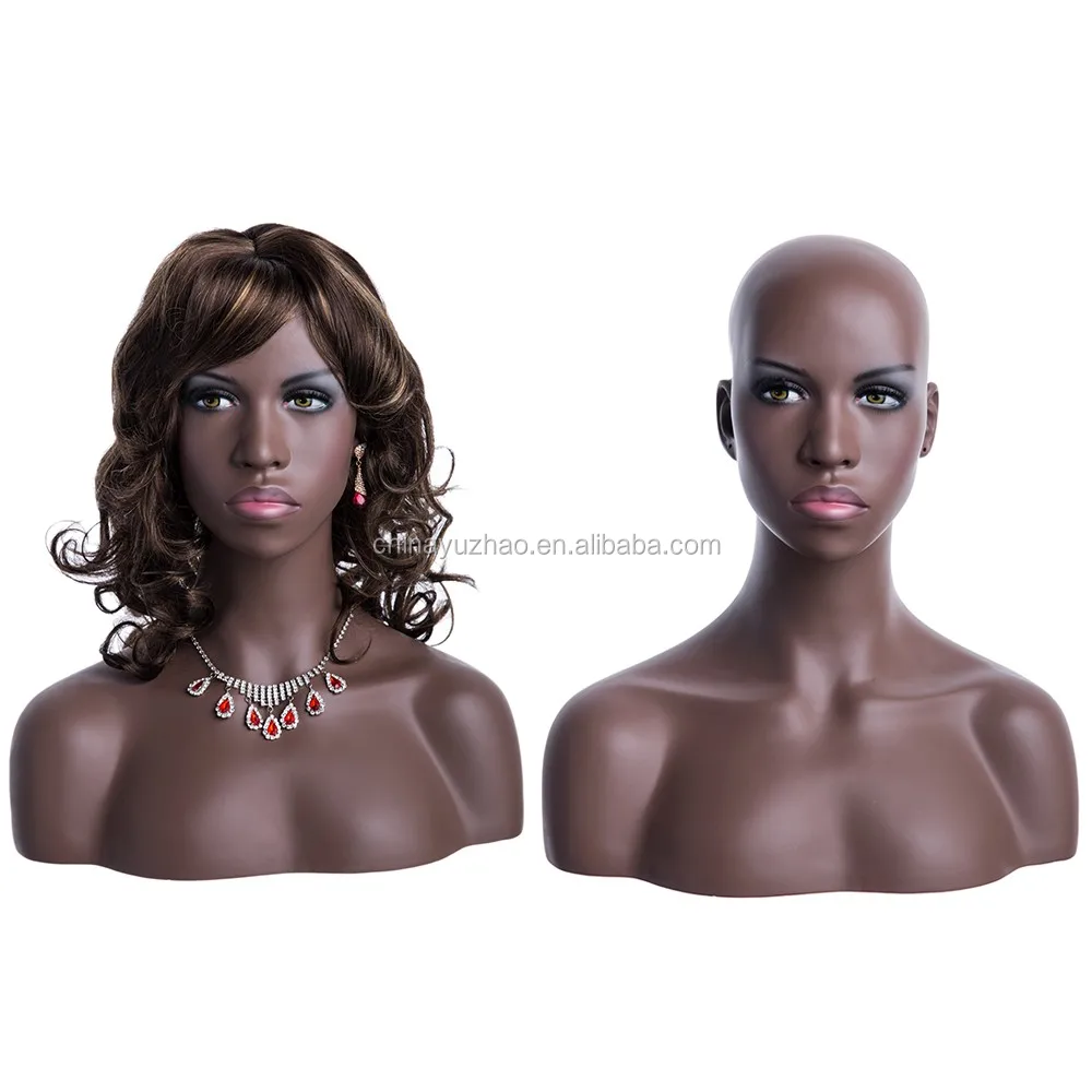 African American Make Up Beautiful Female Mannequin Head For Sale Buy