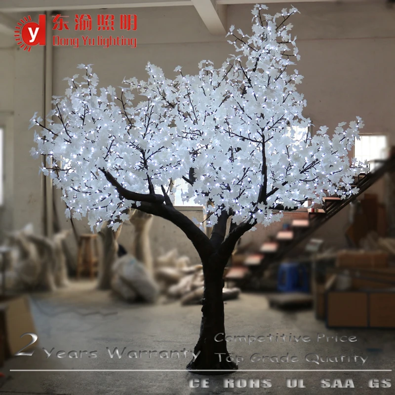 3.0 Meter White Light Artificial Natural Trunk Outdoor Decoration Led
