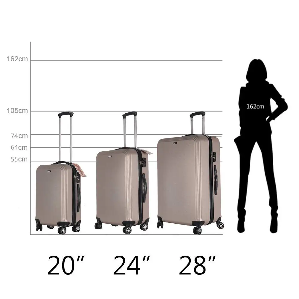 New Design Vintage Polo Carry On Travel Trolley Luggage Set Travel Hard ...