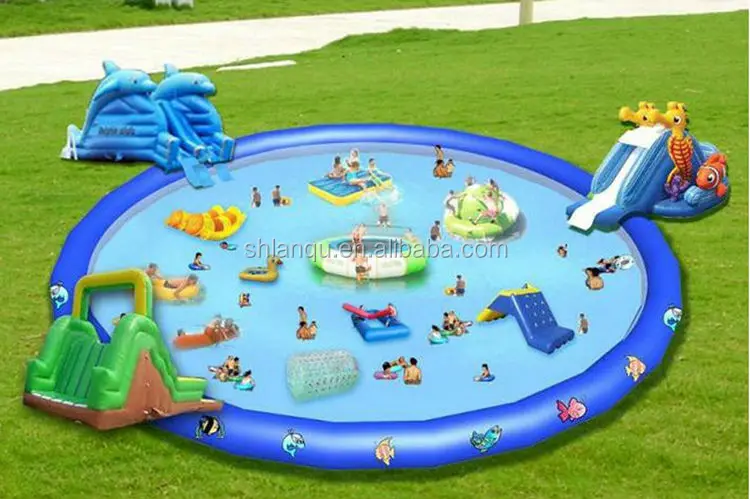 High Quality Big Swimming Pool Inflatable Slide High Quality Big Swimming Pool Inflatable Slide