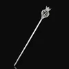 Fashion Jewelry Play Accessories Props Contest Crown Things Silver Crystal Rhinestone Pageant Scepter For Girls