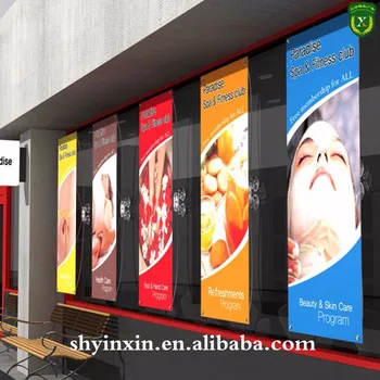 Fast Delivery Hanging Advertising Banners Digital Printing For