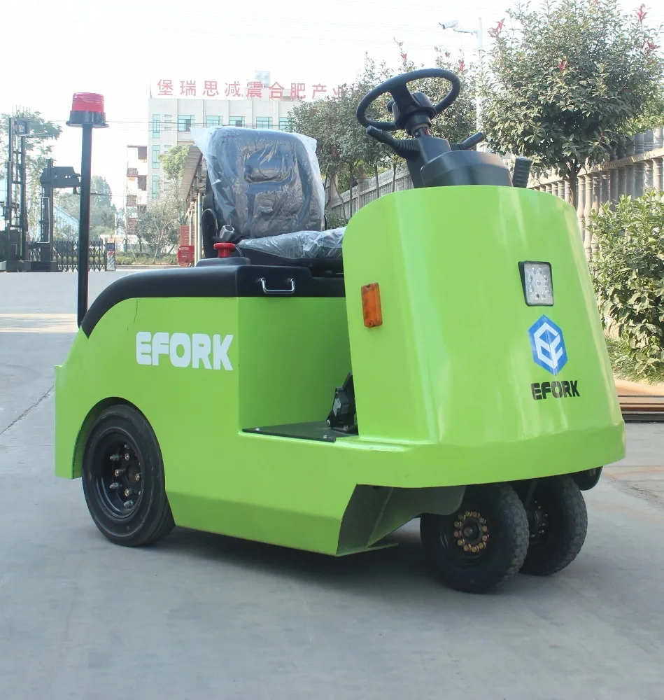 4000 kg 6000 kg 10 ton capacity 4-wheel electric tow tractor baggage towing truck