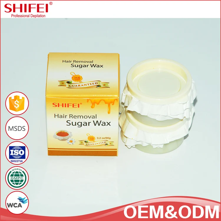 100 Natural Free Sample 45gx2 Sugar Paste Depilatory Wax / Sugaring