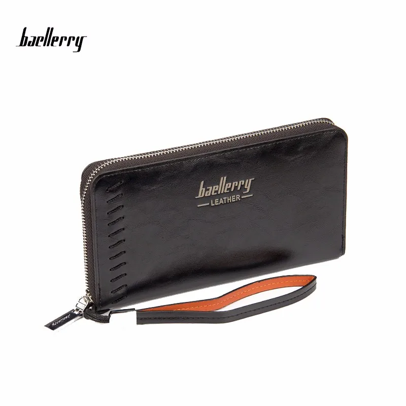 Baellerry New Multi-function Business Vintage Brand Men Wallets Long ...