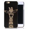 Black Bamboo Wooden Phone Case,Wholesale Wood Phone Covers for Apple 8