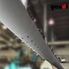 ready made cheap fabric air ventilation ducting system for supermarket and worksop