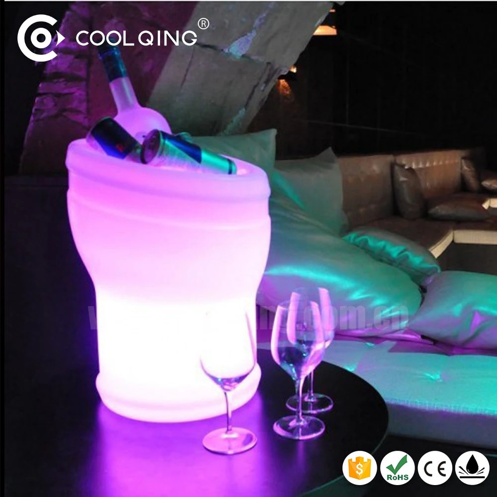 product modern magic color changing plastic led furniture bar chair and tables for night club party and event furniture sets-2