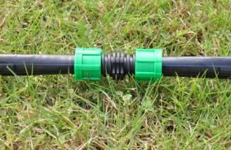 drip tape lock valve mini coupling connectors irrigation system pipe