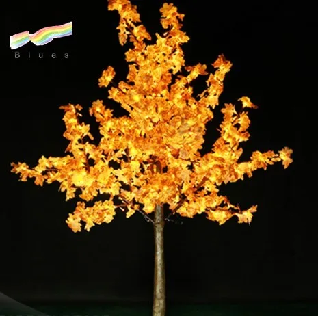 Artificial Led Maple Tree Led Maple Tree Light Led Maple Leaf Tree ...