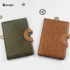 High quality Custom Logo A5 waterproof Leather 100 sheets notebook