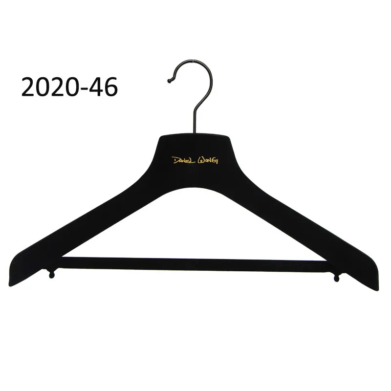 High Quality Velvet Hanger Custom Your Own Logo Clothing Hanger - Buy ...
