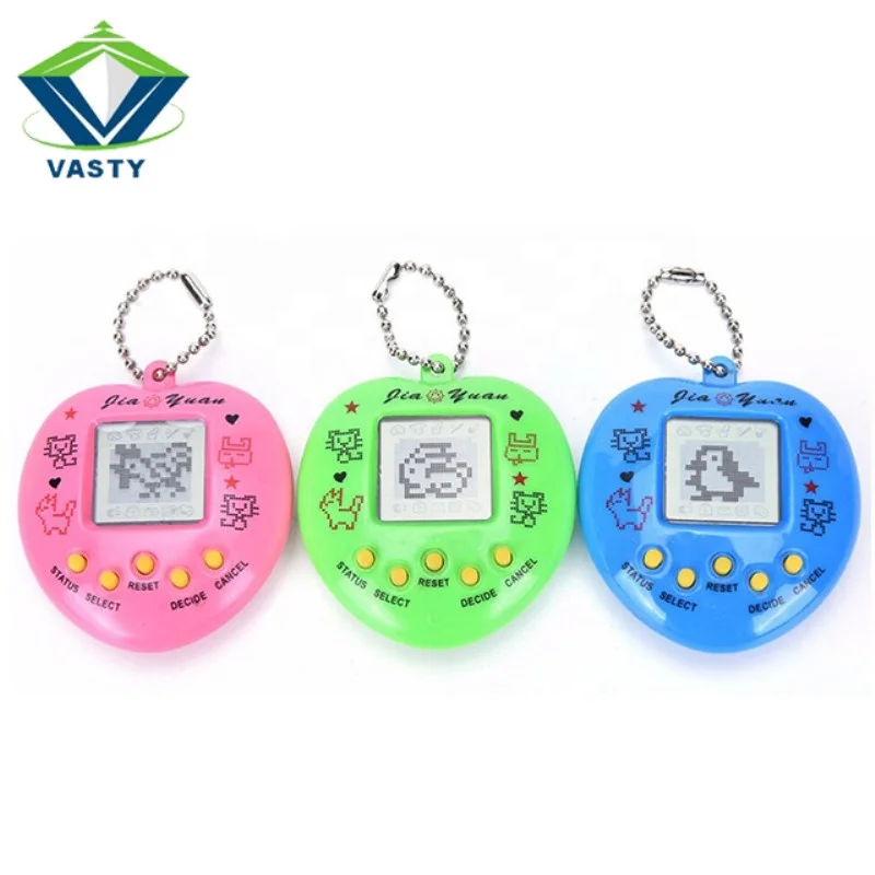 Pet game machine Promotional gift toys with chain OEM product  digital pet game  with egg  good quality market requirement