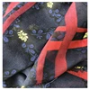 Romantic printing scarf flower polyester voile scarves samples free