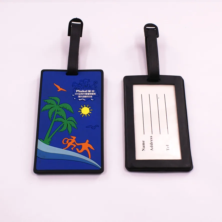 Soft Pvc Or Plastic Luggage Tags Buy Plastic Luggage Tags,Plastic