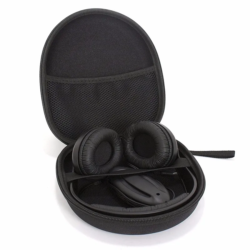 Bsci Lvmh Iso Factory Eco Zipper Big Eva Protection Earphone Case And