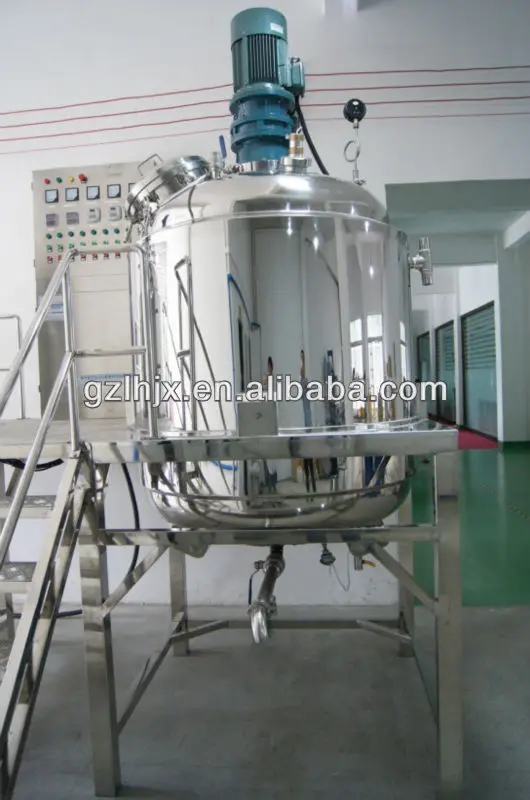 Tanque Agitador Mezclador Industrial,Tanque De Mezcla Químico Ss Para