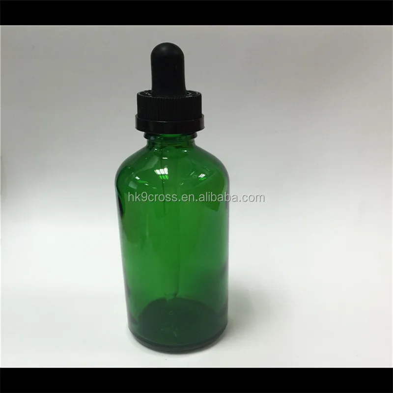 empty glass dropper bottle for e liquid juice smoke oil packaging