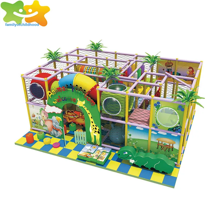 Commercial Plastic Indoor Playground Soft Playhouse Supply For Sale