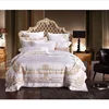 customizable king size egypt 100% cotton fabric for bed sheets